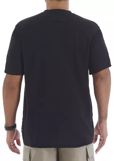 Smith's Workwear Men's Extended Tail Short Sleeve Crew Neck Mini Thermal T-Shirt 3 Smith's Workwear Men's Extended Tail Short Sleeve Crew Neck Mini Thermal T-Shirt - Image 2