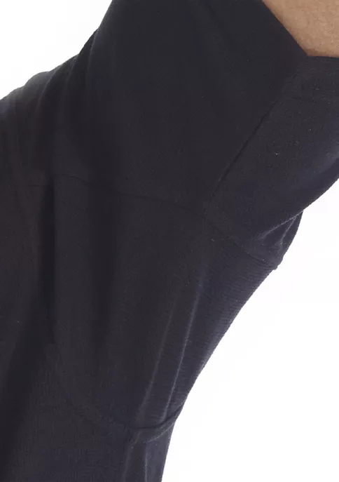 Smith's Workwear Men's Extended Tail Short Sleeve Crew Neck Mini Thermal T-Shirt 4 Smith's Workwear Men's Extended Tail Short Sleeve Crew Neck Mini Thermal T-Shirt - Image 3