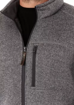 Smith's Workwear Sherpa Lined Sweater Fleece Jacket -Bazaar stoe Belk 1035