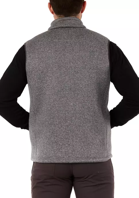 Smith's Workwear Sherpa Lined Sweater Fleece Vest 3 Smith's Workwear Sherpa Lined Sweater Fleece Vest - Image 2