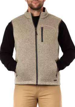 Smith's Workwear Sherpa Lined Sweater Fleece Vest 13 Smith's Workwear Sherpa Lined Sweater Fleece Vest -Bazaar stoe Belk 1059