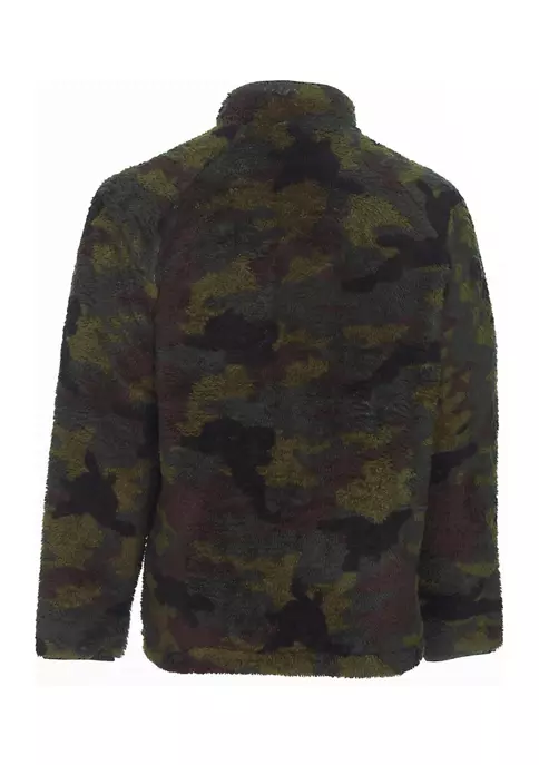 Smith's Workwear Camo Butter Sherpa Full Zip Jacket 4 Smith's Workwear Camo Butter Sherpa Full Zip Jacket - Image 2