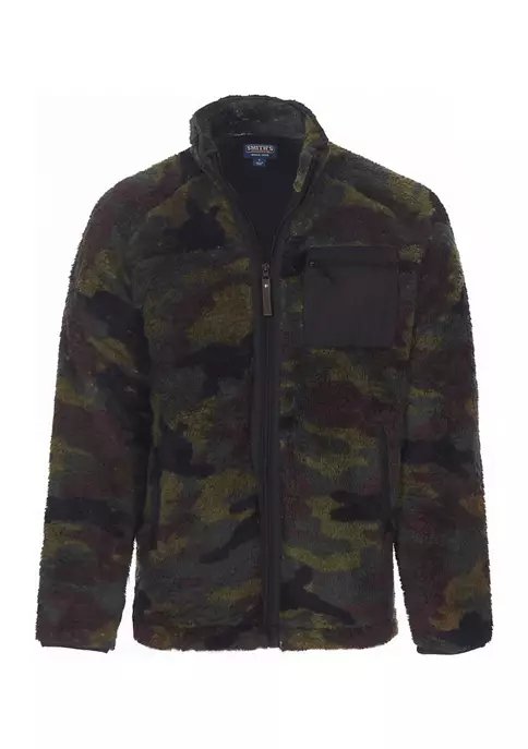 Smith's Workwear Camo Butter Sherpa Full Zip Jacket 5 Smith's Workwear Camo Butter Sherpa Full Zip Jacket - Image 3