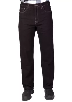 Smith's Workwear Men's Stretch Fleece Lined 5 Pocket Jeans -Bazaar stoe Belk 1079