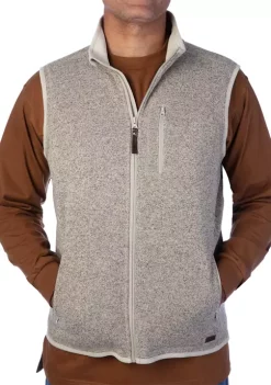 Smith's Workwear Full Zip Fleece Sweater Vest -Bazaar stoe Belk 1084