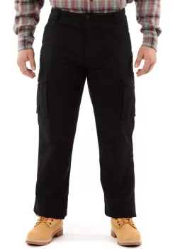 Smith's Workwear Print Fleece Lined Cargo Canvas Pants -Bazaar stoe Belk 1090