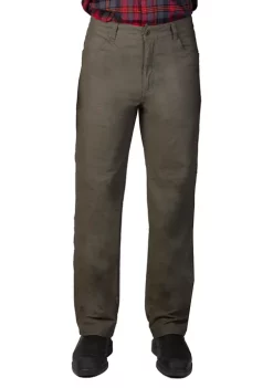 Smith's Workwear Men's Fleece Lined 5 Pocket Canvas Pants -Bazaar stoe Belk 1097
