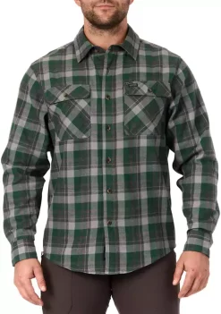 Smith's Workwear Plaid Two-Pocket Flannel Shirt -Bazaar stoe Belk 1113
