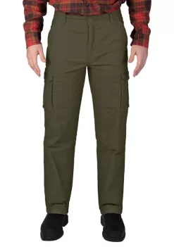 Smith's Workwear Men's Fleece Lined Cargo Canvas Pants 7 Smith's Workwear Men's Fleece Lined Cargo Canvas Pants -Bazaar stoe Belk 1122