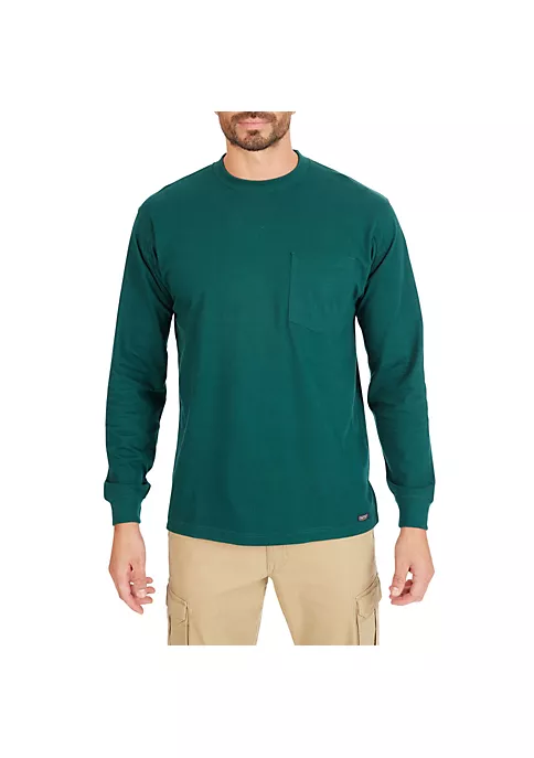 Smith's Workwear Long Sleeve Extended Tail Crewneck Tee 5 Smith's Workwear Long Sleeve Extended Tail Crewneck Tee - Image 3