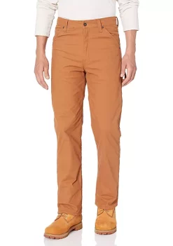 Smith's Workwear Stretch Fleece Lined Canvas Carpenter Pant -Bazaar stoe Belk 1197