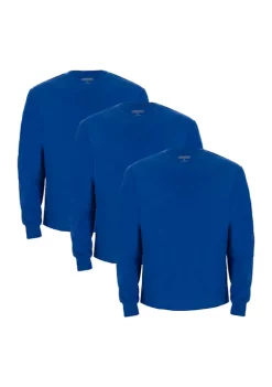Smith's Workwear 3-Pack Quick Dry Crew Neck T-Shirts -Bazaar stoe Belk 1203