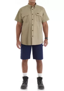 Smith's Workwear Stretch Work Shirt With Gusset 10 Smith's Workwear Stretch Work Shirt With Gusset -Bazaar stoe Belk 1213