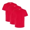 Smith's Workwear 3-Pack Quick Dry V-Neck T-Shirts -Bazaar stoe Belk 1225