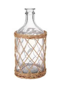 Bazaar Elements Glass Bottle - Seagrass
