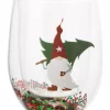 Bazaar Double Wall Gnome Confetti Stemless Wine Glass 2 Bazaar Double Wall Gnome Confetti Stemless Wine Glass -Bazaar stoe Belk 150
