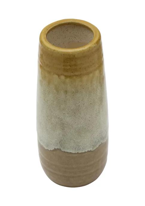 Bazaar Elements Tri Layer Ceramic Vase 4 Bazaar Elements Tri Layer Ceramic Vase - Image 2