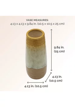 Bazaar Elements Tri Layer Ceramic Vase 10 Bazaar Elements Tri Layer Ceramic Vase -Bazaar stoe Belk 154