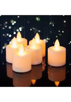 Bazaar Battery Powered Tealight Candles - Set of 6 -Bazaar stoe Belk 163
