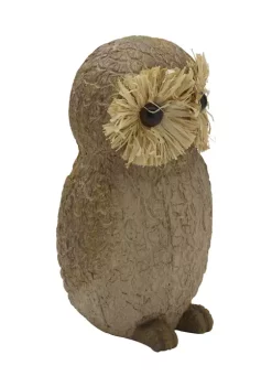 Bazaar Elements Resin Owl Figurine