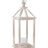 Bazaar Small Whitewash Wood Lantern -Bazaar stoe Belk 200