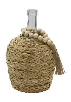 Bazaar Elements Natural Wrap Chianti Bottle Vase -Bazaar stoe Belk 209
