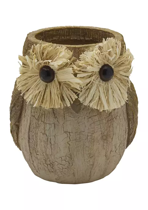 Bazaar Elements Resin Owl Figurine 3 Bazaar Elements Resin Owl Figurine