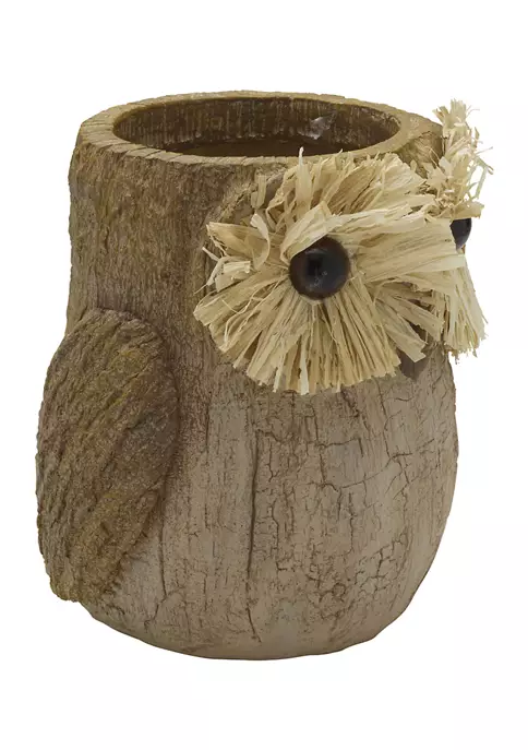 Bazaar Elements Resin Owl Figurine 4 Bazaar Elements Resin Owl Figurine - Image 2