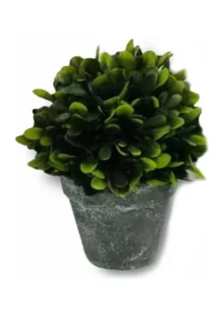 Bazaar Elements UV Artificial Boxwood Orb Greenery