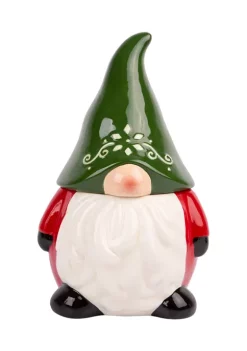 Bazaar Christmas Gnome Cookie Jar