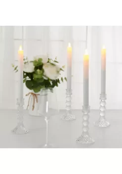 Bazaar Battery Powered Tapered Candles - Set of 4 -Bazaar stoe Belk 27