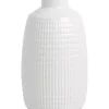 Bazaar White Ceramic Vase -Bazaar stoe Belk 272
