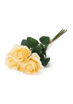 Bazaar Elements 24" Plastic Rose Faux Florals - Set of 3 -Bazaar stoe Belk 297