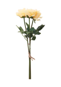 Bazaar Elements 24" Plastic Rose Faux Florals - Set of 3 -Bazaar stoe Belk 298