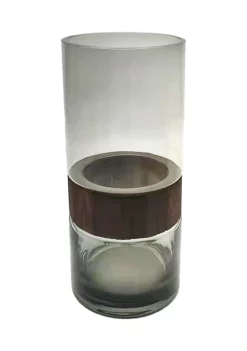 Bazaar Tall Banded Detail Vase