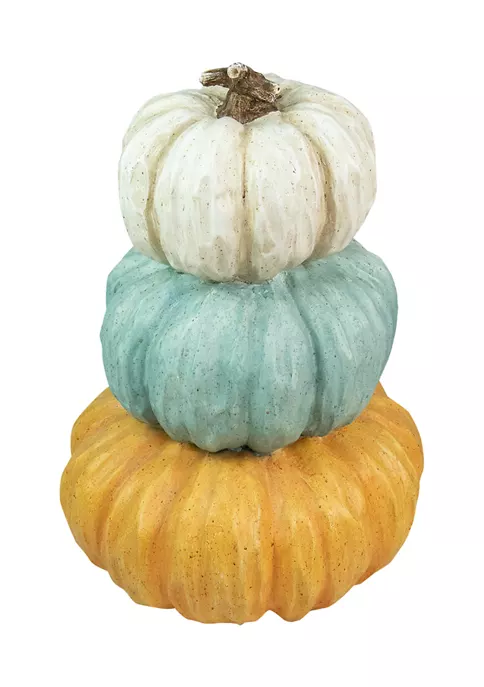 Gordon Companies 22 inch Triple Stacked Pumpkins Thanksgiving Tabletop Decor 3 Gordon Companies 22 inch Triple Stacked Pumpkins Thanksgiving Tabletop Decor