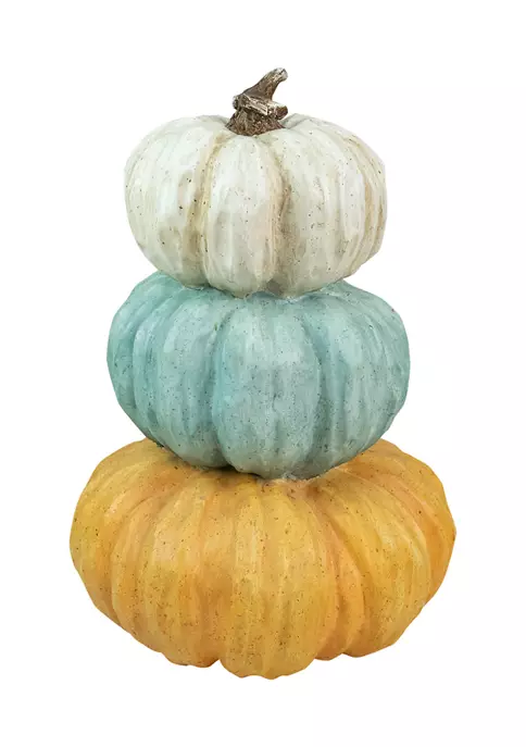 Gordon Companies 22 inch Triple Stacked Pumpkins Thanksgiving Tabletop Decor 7 Gordon Companies 22 inch Triple Stacked Pumpkins Thanksgiving Tabletop Decor - Image 5