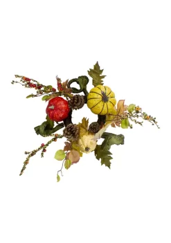 Gordon Companies Pumpkin Berries Foliage and Pine Cone Fall Harvest Wreath - 13 inch Unlit 7 Gordon Companies Pumpkin Berries Foliage and Pine Cone Fall Harvest Wreath - 13 inch Unlit -Bazaar stoe Belk 366