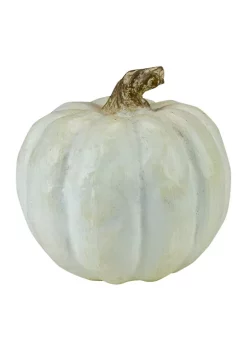 Gordon Companies Set of 6 Boxed Green White and Orange Thanksgiving Pumpkin Decorations -Bazaar stoe Belk 427