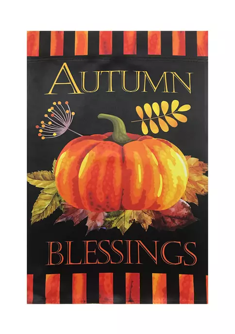 Gordon Companies Autumn Blessings and Pumpkin Outdoor Garden Flag 40 inch x 28 inch 4 Gordon Companies Autumn Blessings and Pumpkin Outdoor Garden Flag 40 inch x 28 inch - Image 2