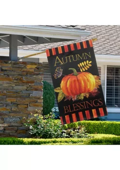 Gordon Companies Autumn Blessings and Pumpkin Outdoor Garden Flag 40 inch x 28 inch 8 Gordon Companies Autumn Blessings and Pumpkin Outdoor Garden Flag 40 inch x 28 inch -Bazaar stoe Belk 435