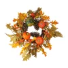 Gordon Companies Fallen Leaves with Pine Cones and Pumpkins Artificial Thanksgiving Wreath Orange 24- inch 2 Gordon Companies Fallen Leaves with Pine Cones and Pumpkins Artificial Thanksgiving Wreath Orange 24- inch -Bazaar stoe Belk 468
