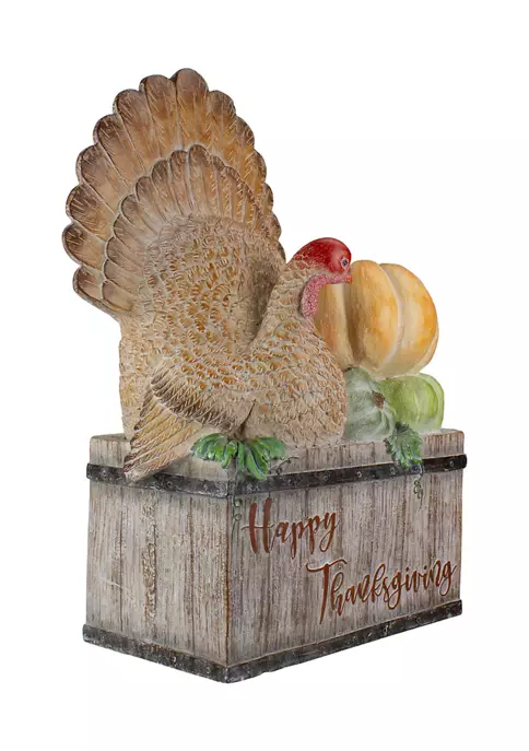 Gordon Companies 20.25 inch Turkey and Pumpkins FeetHappy Thanksgiving Feet Decoration 4 Gordon Companies 20.25 inch Turkey and Pumpkins FeetHappy Thanksgiving Feet Decoration - Image 2