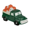Gordon Companies 9.5 inch LED Lighted Green Ceramic Truck Hauling Pumpkins Autumn Harvest Decoration -Bazaar stoe Belk 505