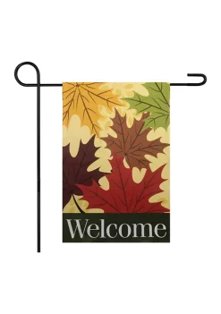 Gordon Companies Welcome Autumn Harvest Outdoor Garden Flag 12.5 inch x 18 inch