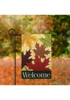 Gordon Companies Welcome Autumn Harvest Outdoor Garden Flag 12.5 inch x 18 inch -Bazaar stoe Belk 516