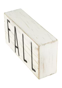 Gordon Companies 6 inch Distressed Wood Autumn Harvest Fall Sign -Bazaar stoe Belk 520
