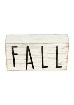Gordon Companies 6 inch Distressed Wood Autumn Harvest Fall Sign -Bazaar stoe Belk 521