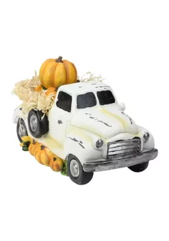 Gordon Companies 11.25 inch Truck Full of Pumpkins and Hay Thanksgiving Table Top Figure -Bazaar stoe Belk 556