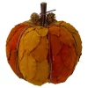 Gordon Companies 7.5 inch Orange and Brown Fall Harvest Tabletop Pumpkin -Bazaar stoe Belk 595